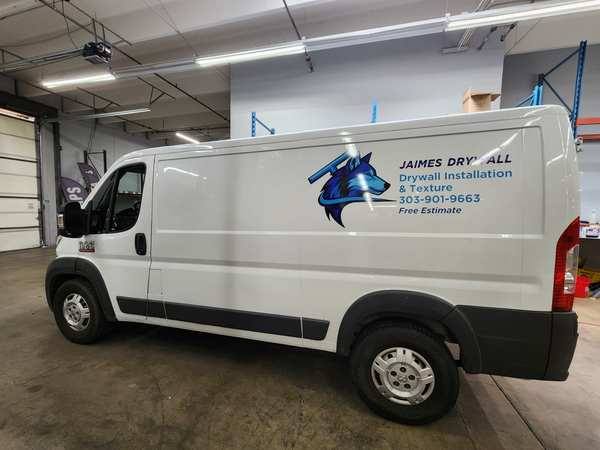 Jaimes Drywall — Van Graphics — Denver