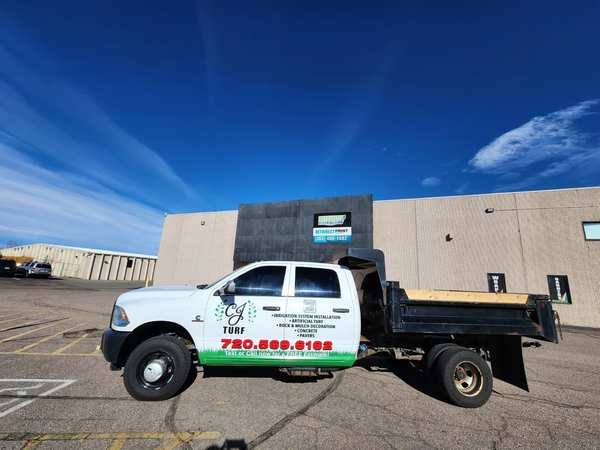 CJ Turf — Truck Wrap — Denver