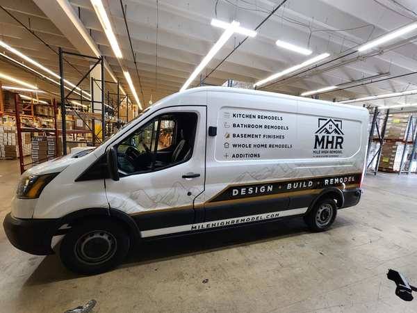 Mile High Remodel — Van Graphics — Federal Heights