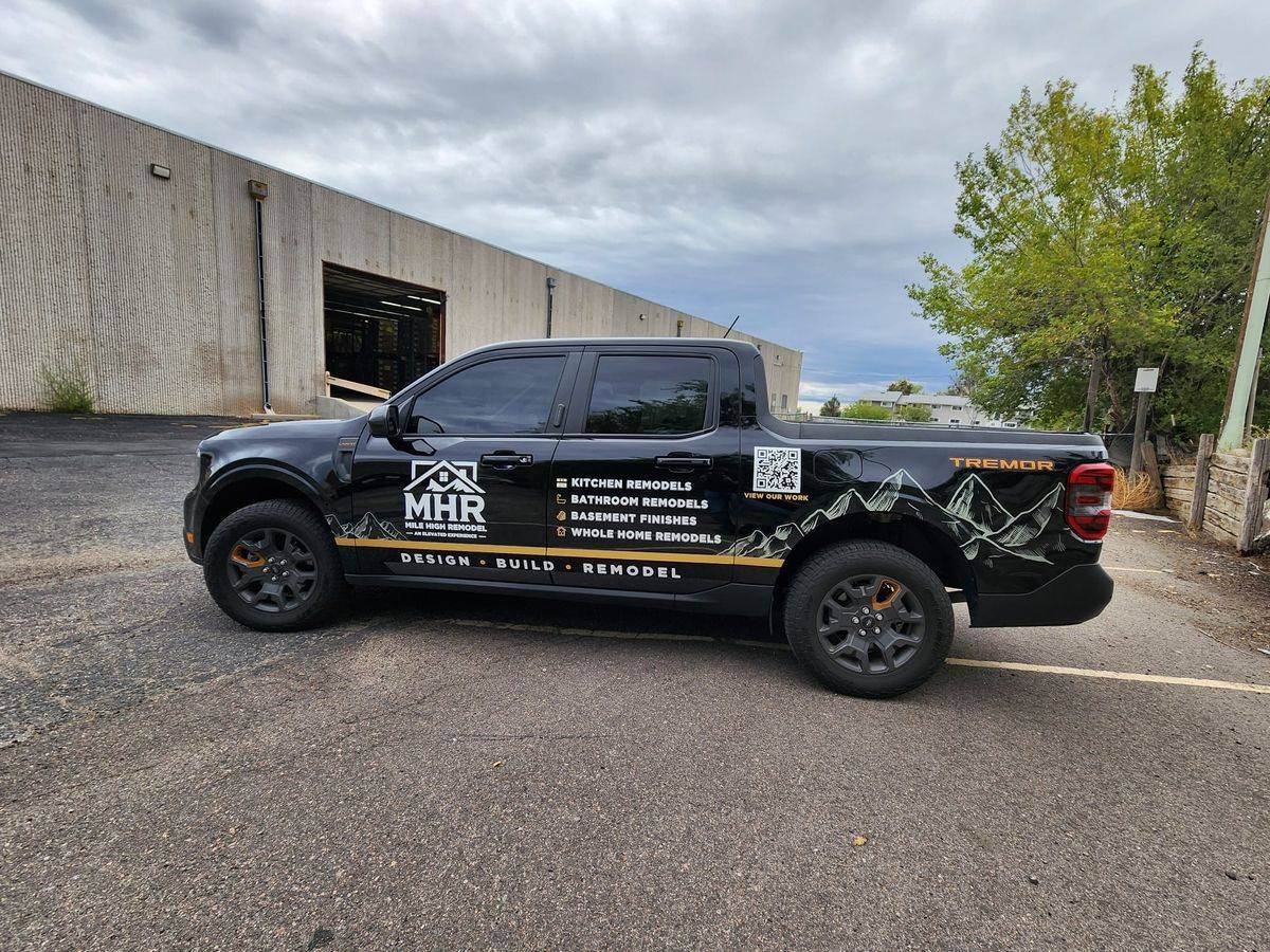 Mile High Remodel — Truck Graphics